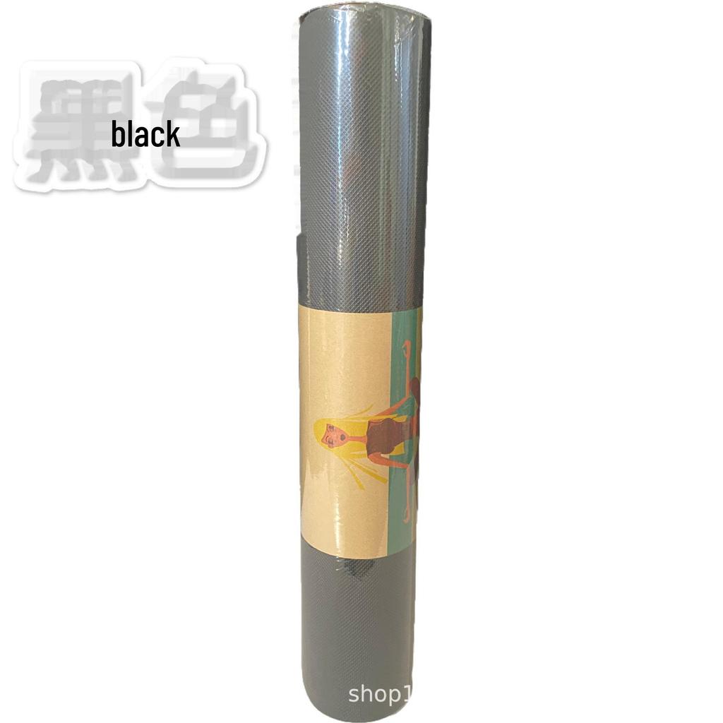 Коврик для йоги из нетоксичного материала EVA: Однотонный, нескользящий, плотный, экологичный, подходит для фитнеса, кемпинга или дома.