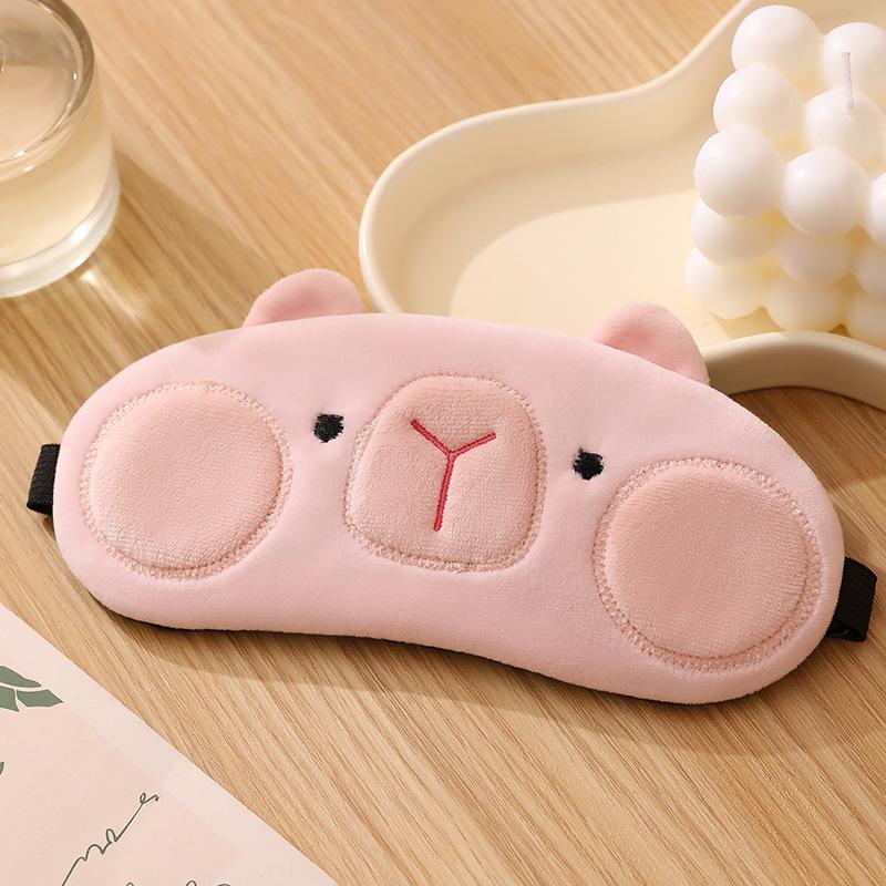 Дышащая и экологичная маска для глаз с пакетом со льдом может использоваться для горячих и холодных компрессов, блокирует свет и защищает глаза.. Он съемный