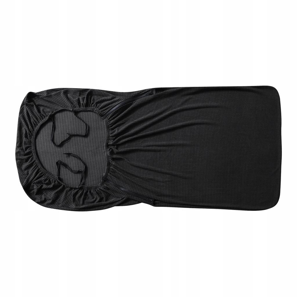 Swivel Office Chair Cover Black Jacquard