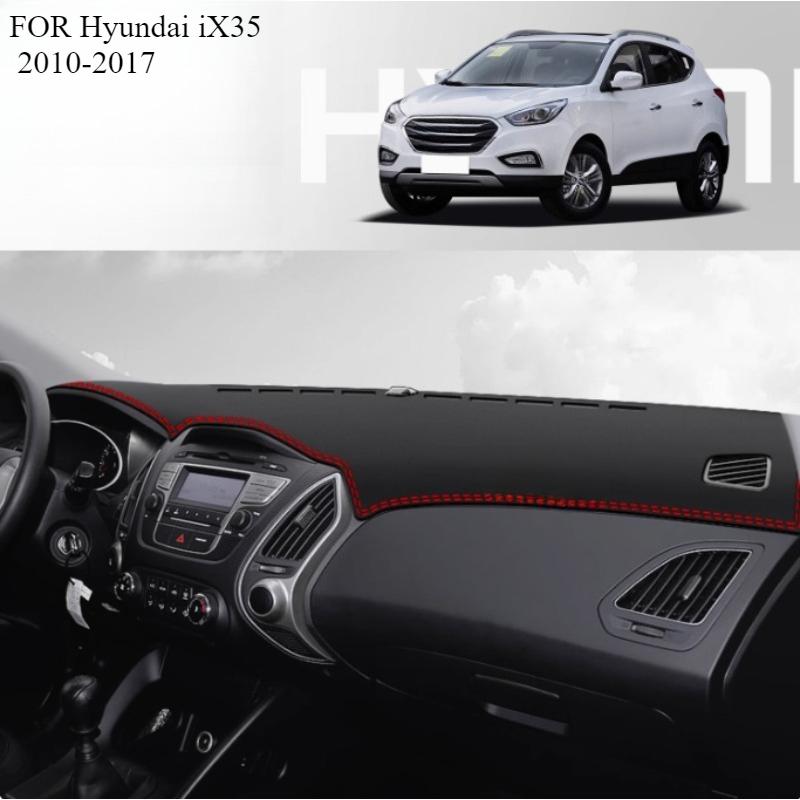 ДЛЯ Hyundai iX35 2010-2017 Автомобильный коврик на панель приборов Dashmat Накладка на панель приборов Защита от солнца Накладка на приборную панель Ковер Аксессуары