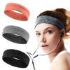 Set Of 3 Women'S Sweatband Headbands, Athletic Sports Headbands For Yoga Running Sports Travel, Non-Slip Workout Headbands, Women'S Men'S Sweatbands