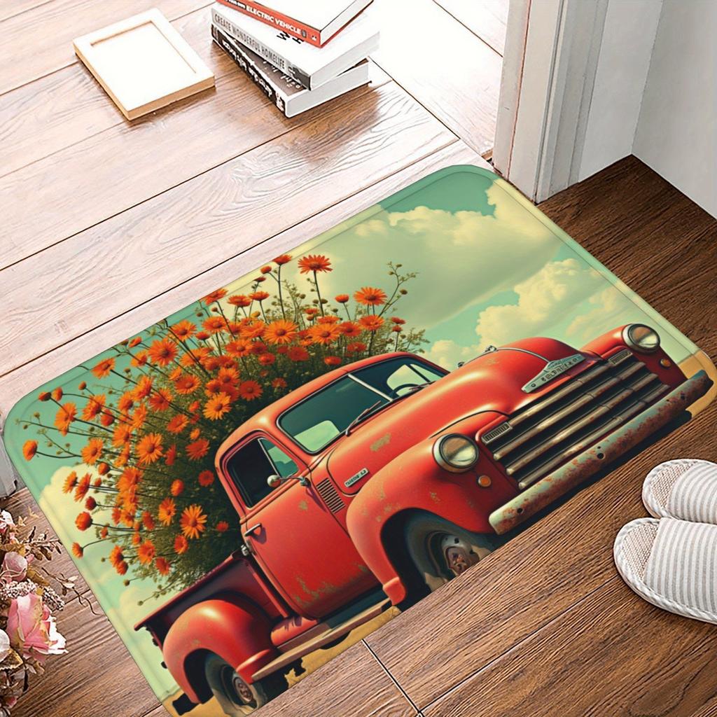 1 шт. Коврик для кухни с сафари-алфавитом, Нескользящий коврик для двери, Поп-дизайн, Коврик для ванной, Коврик для ванной, Ковер для дома, Раковина, Прачечная, Декорери