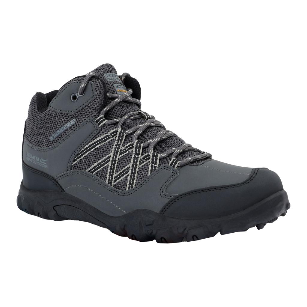 Regatta Mens Edgepoint Mid Waterproof Hiking Shoes