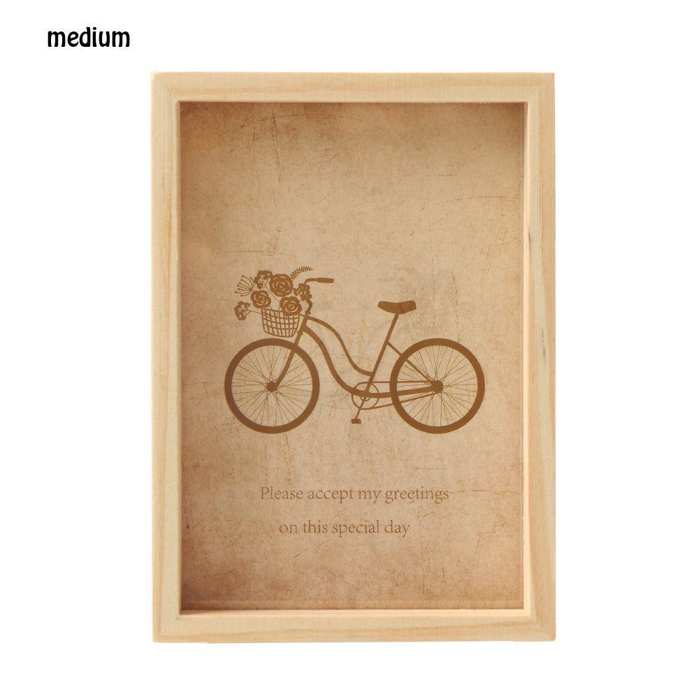 Мини-арт Свадебный декор Деревянный держатель для фотографий Фоторамка Винтаж