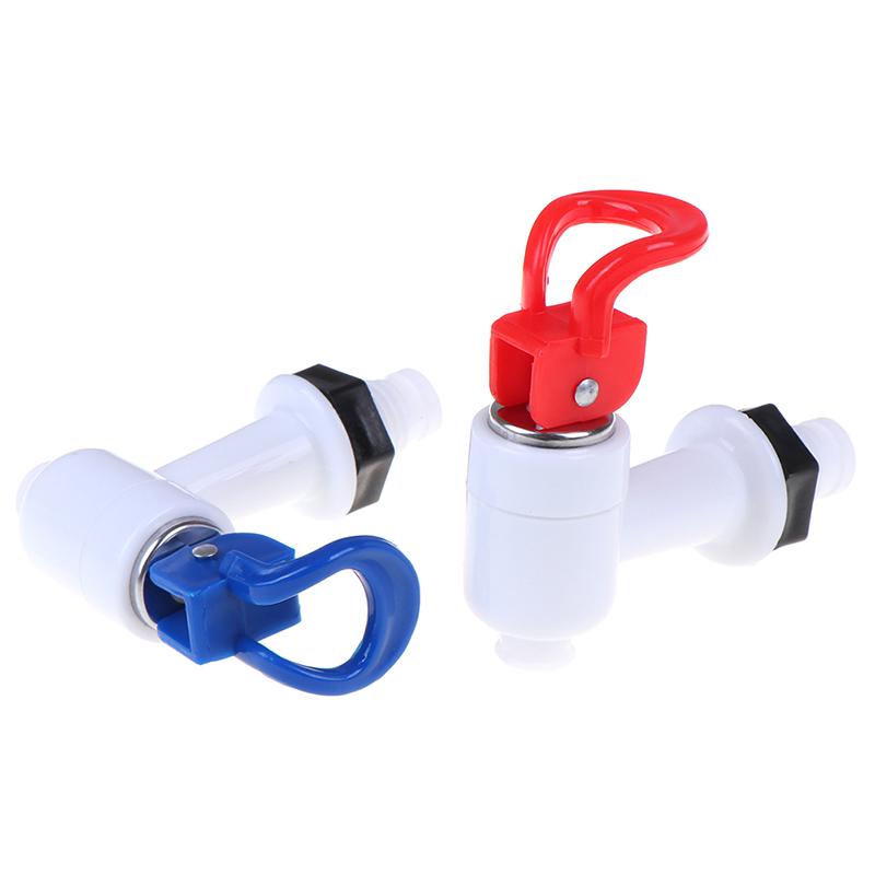 2Pcs Universal Push Type Plastic Water Dispenser Faucet Tap Replacement Parts