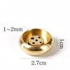 Pure Copper Porous Incense Holder DIY Home Incense Burner Japanese Incense Tray Creative Zen Pure Copper Incense Holder