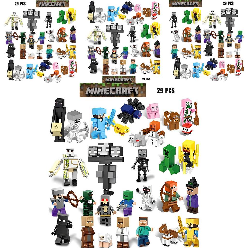 Интерактивные Кубики Мой Мир Мелкие Детали 29шт Пластиковый Материал