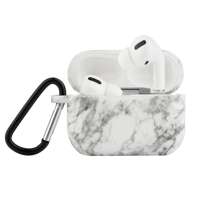Мраморный чехол для наушников для Airpods 3, пылезащитный силиконовый защитный чехол