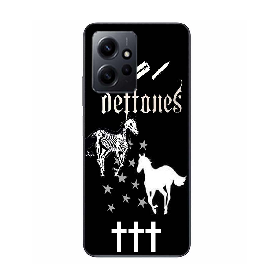 Чехол для телефона Deftones из группы D для Redmi Note 14 13 12 11 Pro Plus 14S 12S 11S 11T 11E 10S 9S 10 9 Pro, защитный чехол-оболочка из ТПУ Coque
