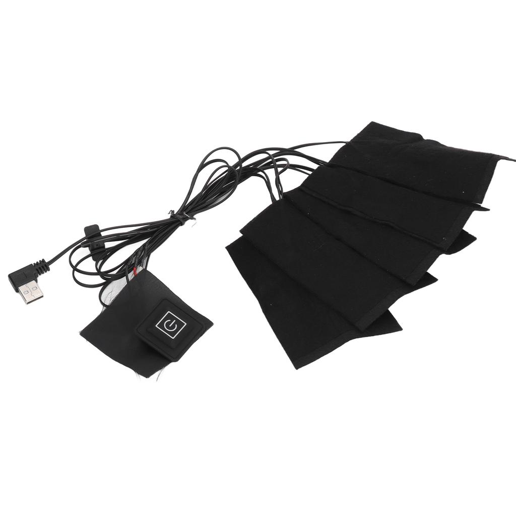 Electric Cloth Heater Pad 3 Gears Adjustable Temperature USB Heating Pad for Men Women