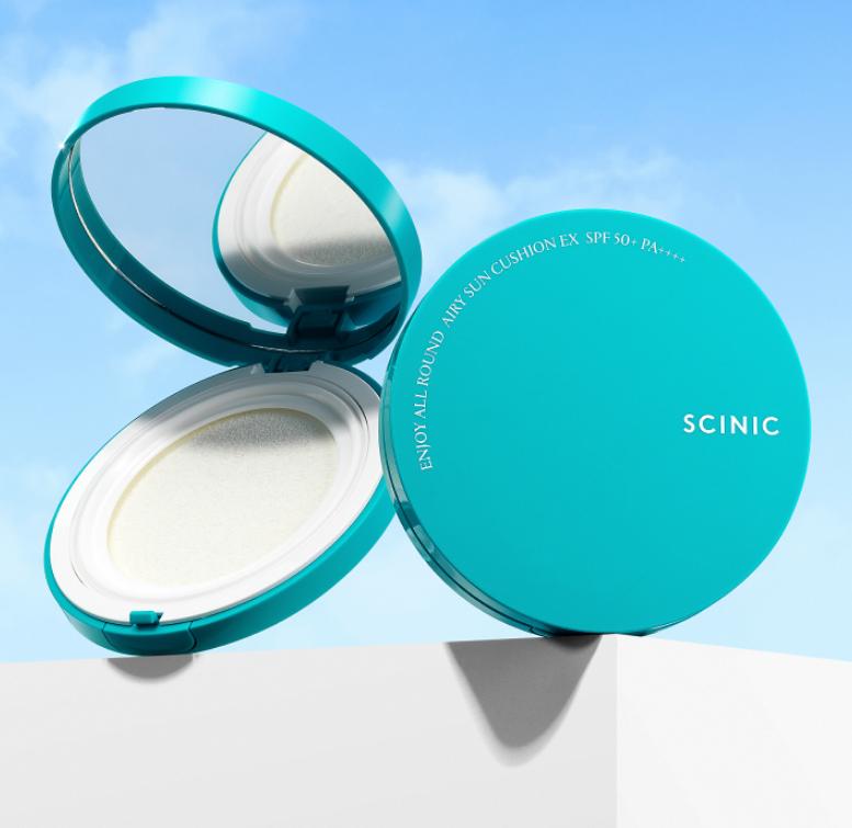 [SCINIC] Солнцезащитный крем Enjoy All Round Airy 25 г SPF50+ PA++++