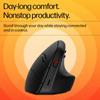 HP Ergonomic Wireless Mouse HP 920 Ergonomic Vertical Mouse Bluetooth Charging 3 Dongle Less Fatigue Vertical Mouse Comfortable Wrist Rest Included