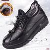 Old Beijing Winter Thickened Warm One-pedal Women's Middle-aged Mother Shoes Grandma Shoes Soft-soled Non-slip Cotton Shoes