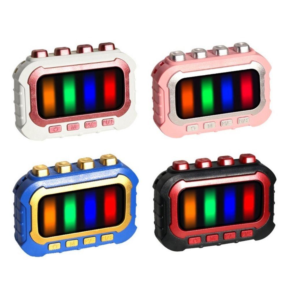 Electronic Kid Fingertip Fidget Toy Fast Press Puzzle Game Machine Music Rhythm Game Home Use