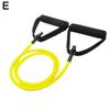5 Levels Resistance Bands with Handles Yoga Pull Rope Elastic Fitness Exercise Tube Band for Home Workouts Strength Trainin G7A3