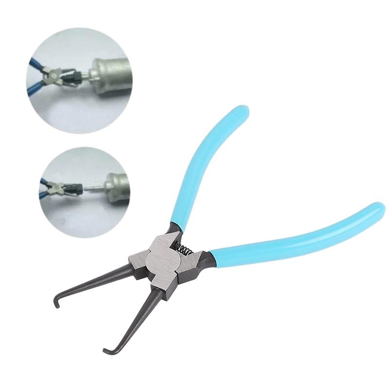 Anti-slip Joint Clamping Pliers 1Pcs Blue Portable Quick Filter Removal Oil Line Clamp for Outdoor Car Emergency Fix