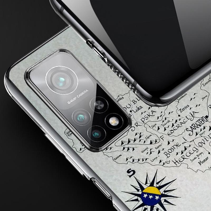 Bosnia And Herzegovina Flag Cover Phone Case For Xiaomi Redmi Note 15 14 13 12 11 10 Pro Plus 14S 12S 11S 11T 11E 10S Soft Funda