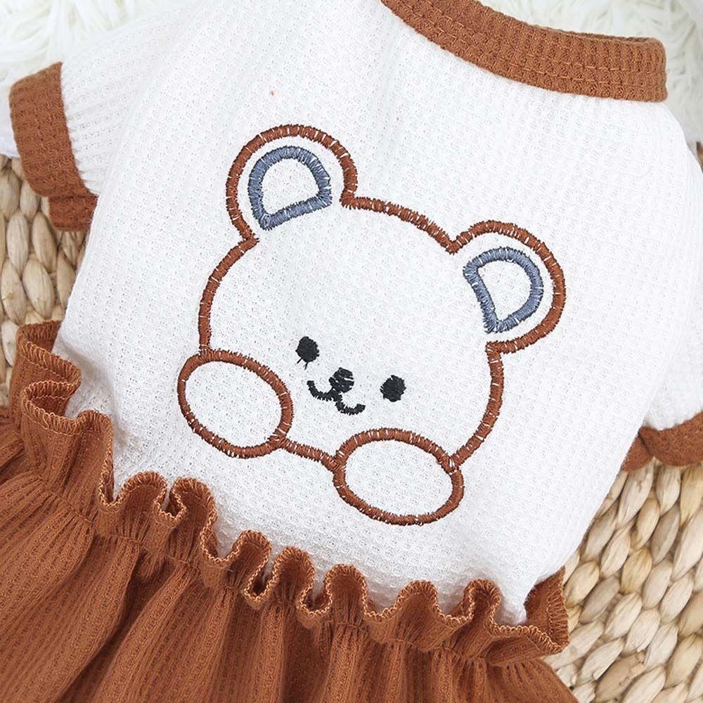 French Bulldog For Small Medium Dogs T-Shirt Dog Dress Pet Lovers' Clothes Pet Skirts Cats Shirt