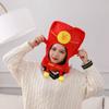 Милая плюшевая красная шляпа-конверт, новинка, шляпы для взрослых, детский костюм, головной убор, селфи, карнавал