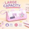 Patchwork Style Polka Dot Pencil Case Polka Dot Pen Storage Bag  Stationery Storage