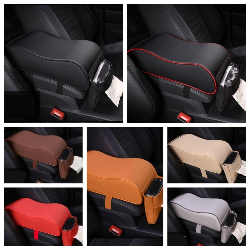 Thicken Auto Protection Cushion with Pocket Arm Rest Protector Mat Car Armrest Pad Trucks