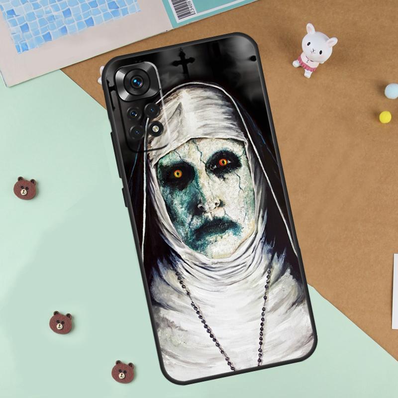 Чехол-страшилка 'Проклятие монахини Валак' для Xiaomi Redmi Note 14 13 12 9 10 11 Pro 10S 11S 12S Чехол для Redmi 13C 10C 12C 14C