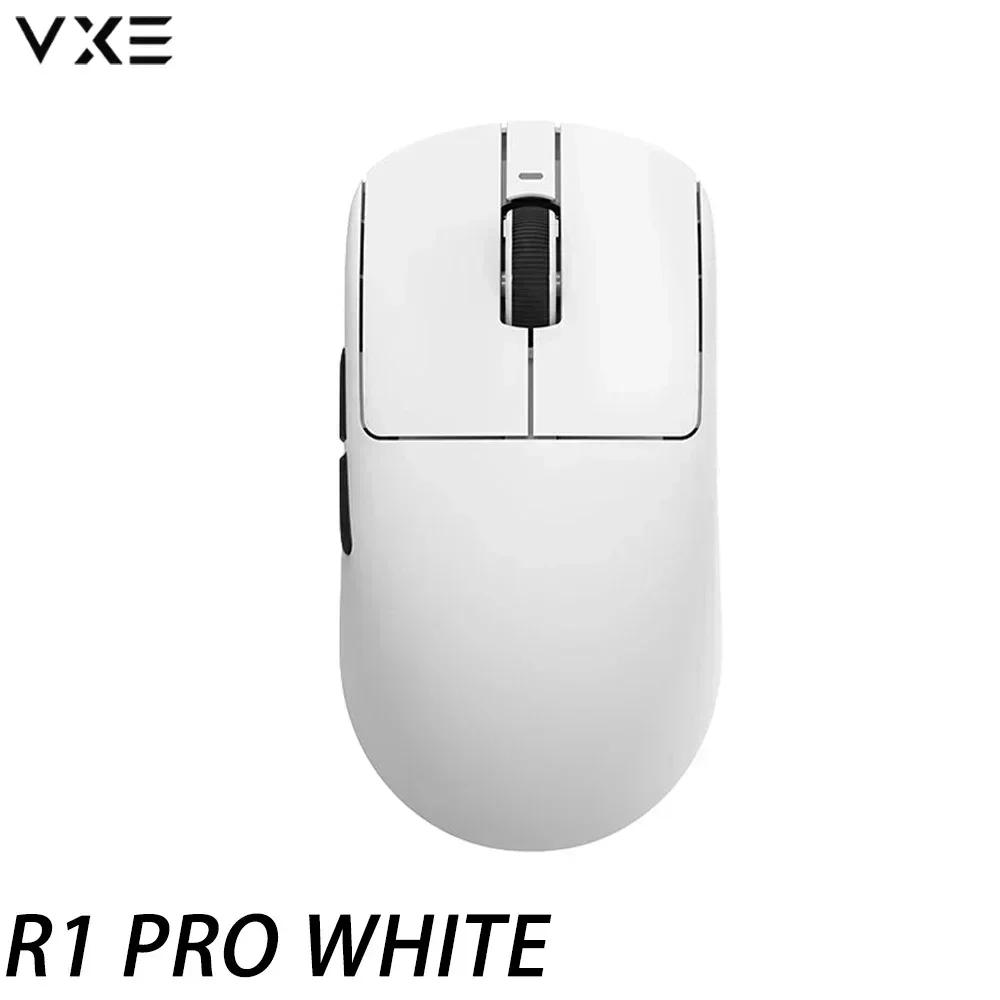 Мышь ATK Vxe Dragonfly R1 Черно-белая R1 Se Pro Мышь 4K Приемник Легкая ПК Беспроводная Bluetooth Игровые Аксессуары для Киберспорта