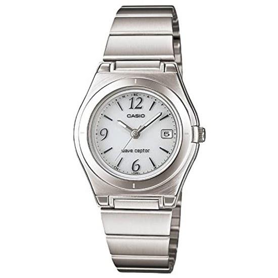 Наручные часы Casio Wave Scepter Радиоуправляемые Солнечные LWQ-10DJ-7A1JF Женские Белые