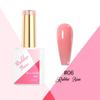 BEAU COLOR 15 мл высокопрочный 12-цветный каучуковый гель-лак для ногтей с эффектом розового цвета, УФ/светодиодный полуперманентный гель-лак для ногтей