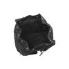 Gucci GG Nylon Leather Trim Medium Backpack In Black For Unisex Daily Use