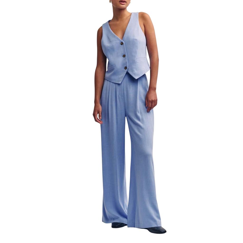 NobodyÂ´s Child Womens/Ladies Wide Leg Tailored Trousers