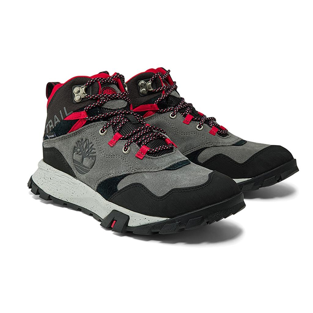 Timberland Garrison Trail 'Dark Gray Black Red' Men's A28BF