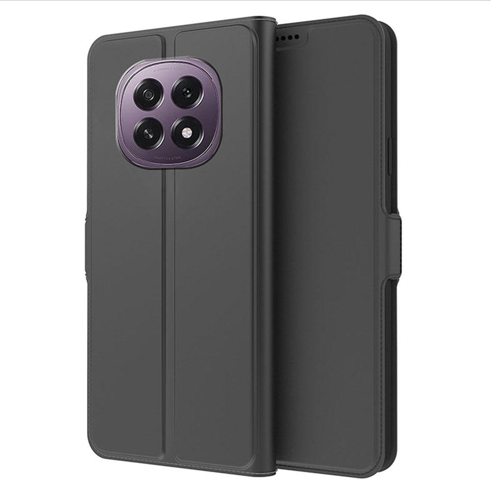 For Oppo F29 5G/A5 5G Case Shockproof TPU Inner Shell Leather Phone Cover Card Slot