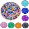 High Quality Acrylic 40-200Pcs Jewelry Making Round AB Color Necklace Bracelet Loose Beads 4 6 8mm Transparent DIY Crafts