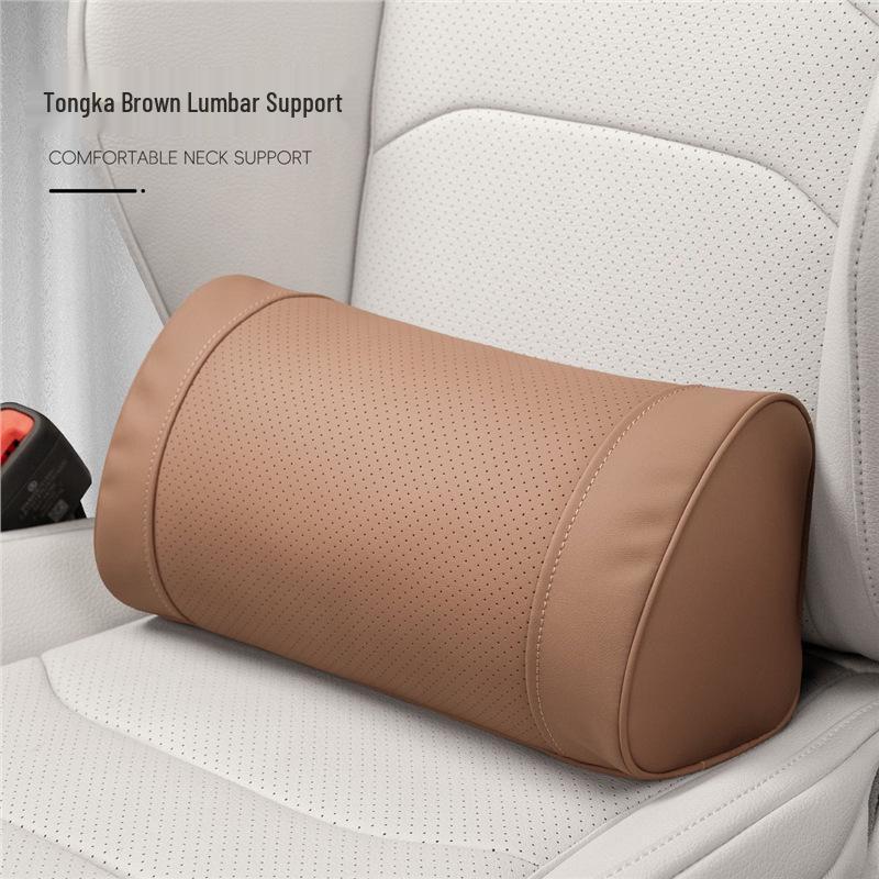 All-Season Car Accessories: Headrest, Lumbar Support, and Neck Protector for Mercedes-Benz, Tesla, and BYD.