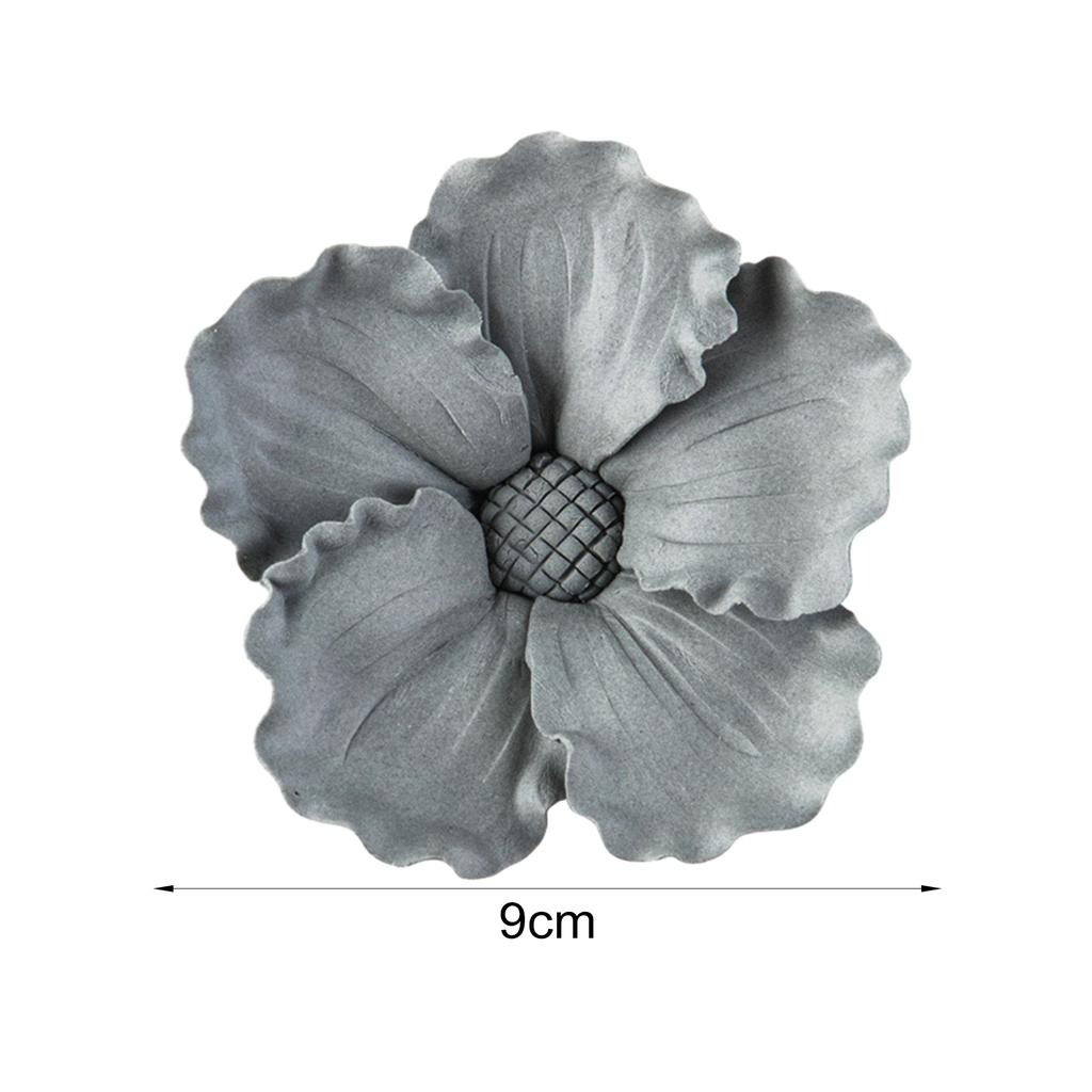 Подвесная стена 3D керамический цветок настенный декор искусственный цветок для офиса дома керамические цветы ручной работы скульптура подвесной декор