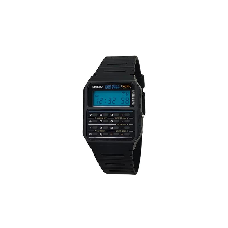 Casio Индивидуальные часы модифицированная серия ретро калькулятор водонепроницаемые 30 метров CA-53W-1Z модифицированные-Е Ма Юань Кварцевый смоляной ремешок l