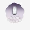 Gradient Silicone Wrist Support Transparent Keyboard Wrist Pad Wrist Rest Mouse Pad  Office