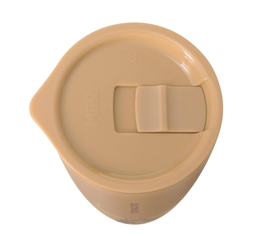 Starbucks Autumn Festival 2025 Stainless Steel Tumbler, Moon Beige, 473ml, Moon Viewing Rabbit Design