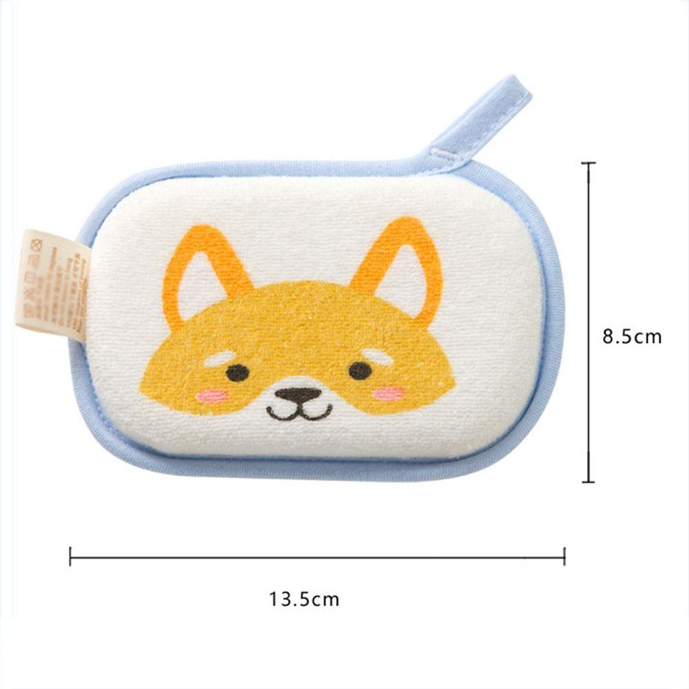 Brush For Kids Children Toddlers Body Scrubber Cleaning Towel Brush Baby Shower Sponge Spa Foam