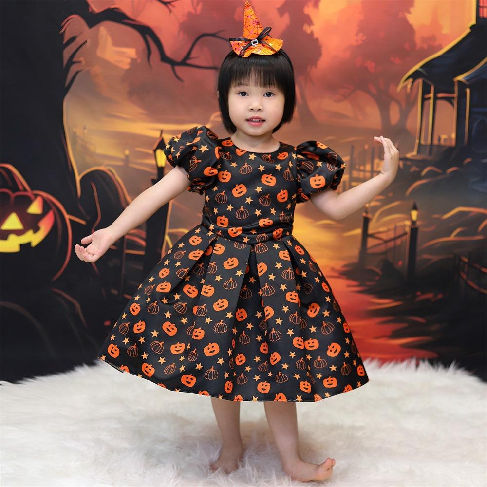 Платья на Хэллоуин, выпускной бал для девочек-цветочниц, платье на крещение малышей, платье на первый день рождения, одежда для маленьких девочек, костюм принцессы на свадьбу, детский костюм