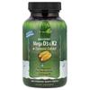 Irwin Naturals Высокоэффективные Мега D3 и K2 + Экстракт Куркумы Жидкие Мягкие Капсулы, 60 Мягких Капсул