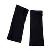 Ribbon Ribbed Boucle Leg Warmers_Black
