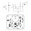 Электромагнитные качели DC5V DIY Электронный набор для качелей Сварка Сборка Практика с LED-освещением для обучения