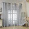 Европейский романтический вышитый двухслойный тканевый занавес и тюль, интегрированные шторы для гостиных, спален, столовой, домашнего декора