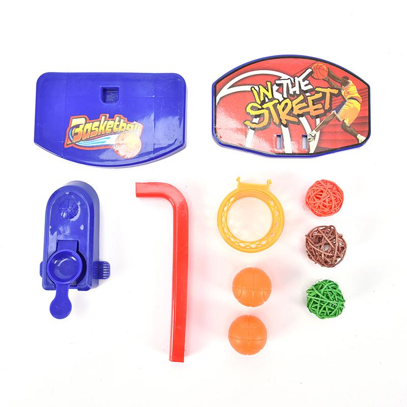 Pet Birds Chew Toy Parakeet Bell Balls Parrot Toys Birdie Basketball Hoop Props Pet Parrot Pet Products Supplies