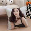 SSong Hye Kyo Cushion Cover Throw Pillow Cover Hidden Button Durable Polyester Chair Cushion