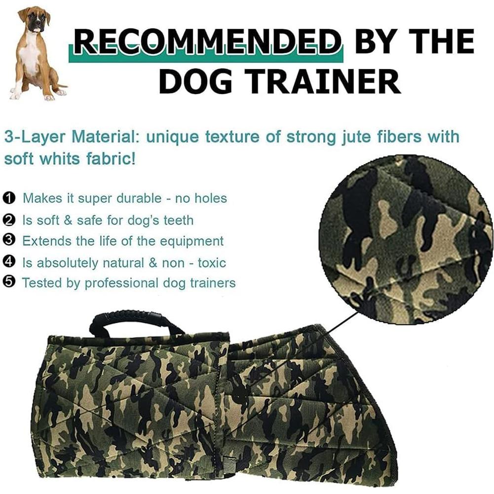 Утолщенные рукава для укусов собак, тренировочная палка для укусов, охранная собака, полицейское оборудование для дрессировки собак, немецкая овчарка, бельгийская бельгийская дрессировщика собак