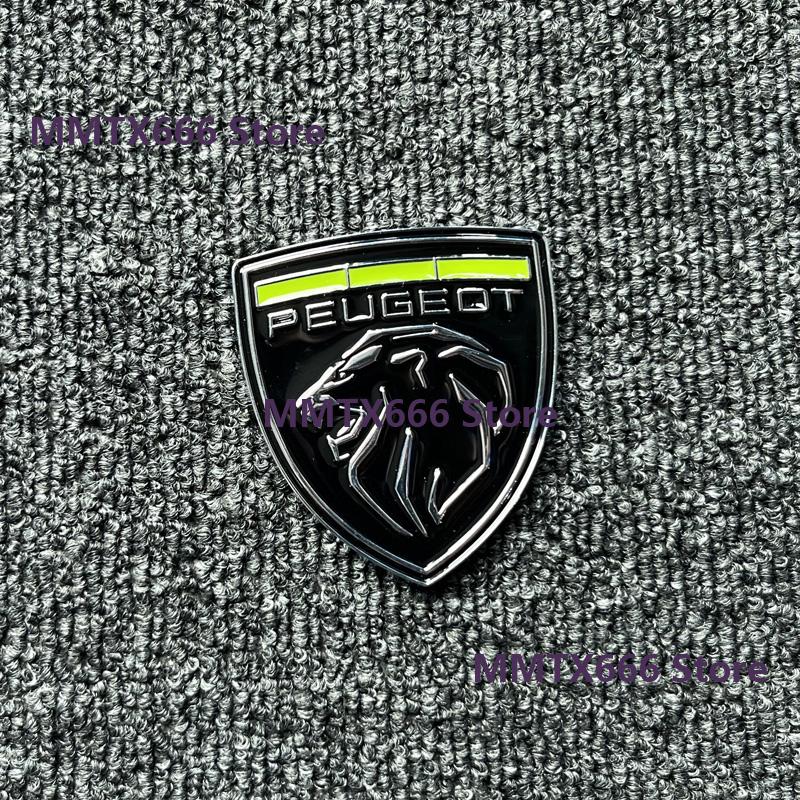 3D Metal Lion Emblem Car Stickers Side Trunk Badges Accessories for Peugeot 207 407 408 308 206 406 507 508 307 4008 5008 3008