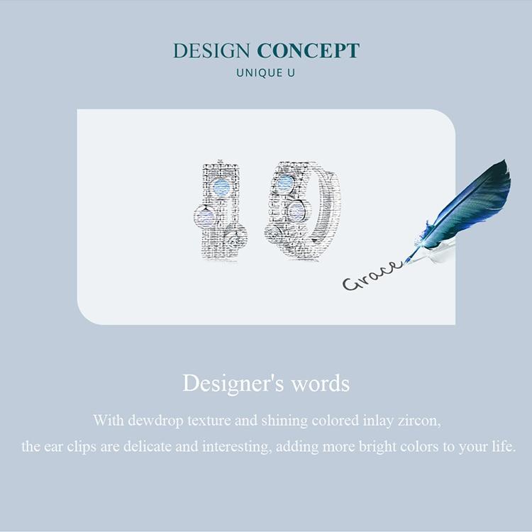 BAMOER, многослойные серьги-кольца из стерлингового серебра 925 пробы с геометрическим узором, серьги-кольца с цирконием для женщин, изящные ювелирные изделия